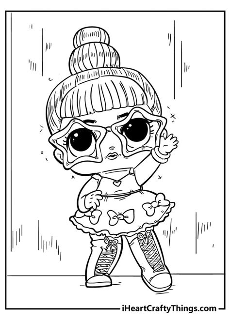 Lol Dolls Coloring Pages In Color