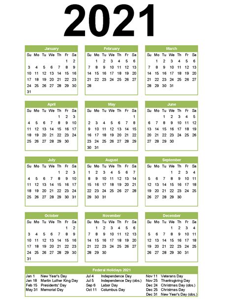 Why do we use a calendar? 2021 Calendar With Holidays | Calendar 2021