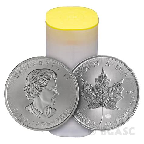 Buy 2014 1 Oz Silver Canadian Maple Leaf Bullion Coin 9999 Fine
