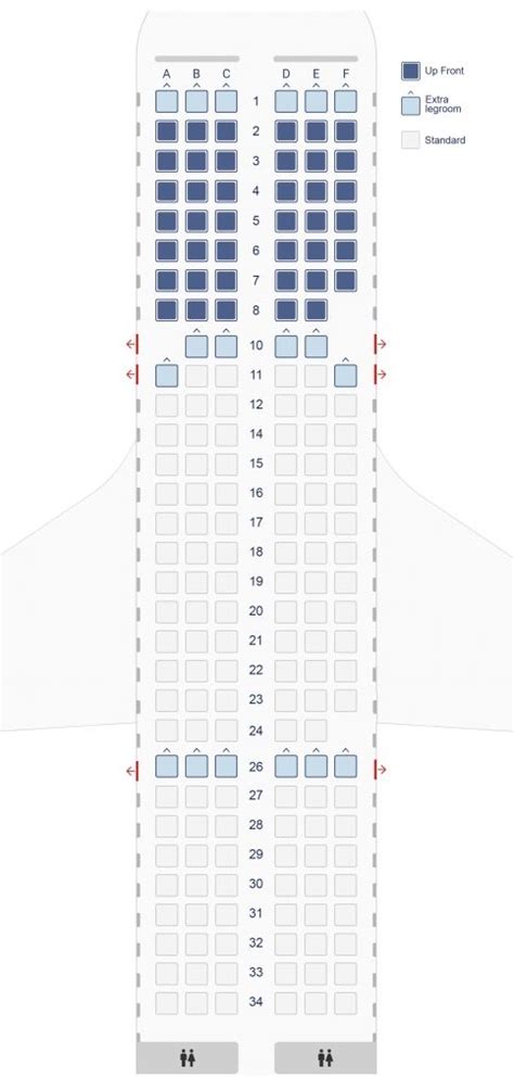 Airbus A319 Seating Plan Seating Plan How To Plan Trip Advisor
