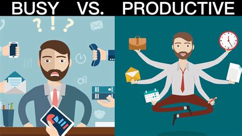 11 Major Differences Between Busy Vs Productive People Business