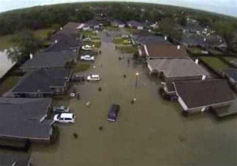 Aerial View Of Pensacola Flooding Video