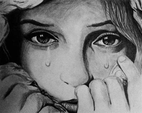 Pencil Sketches Of Crying Faces Sad Face Crying Drawing Blogaberry Foo