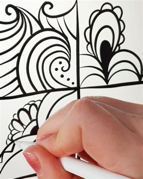 Amazing Doodle Art Ideas Video Doodle Art Mandala Art Lesson Doodles