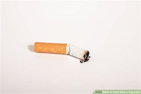How To Field Strip A Cigarette 5 Steps With Pictures Wikihow