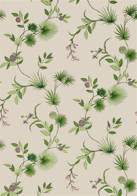 Pin By Thibaut Wallpaper Fabrics And F On Lavish Leaves Thibaut