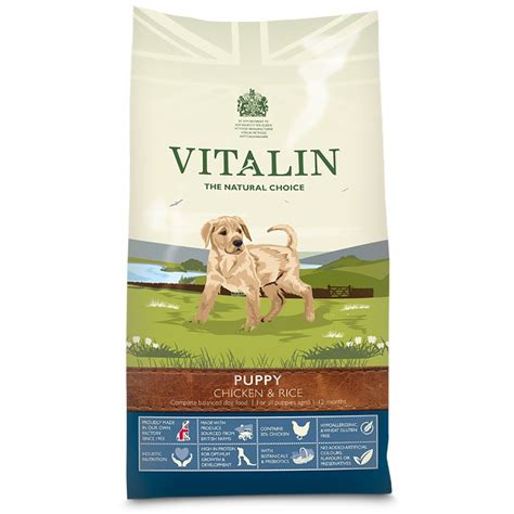 Butternut box is the uk's home for fresh dog food delivery. Vitalin Puppy Complete Dog Food Chicken & Rice 12kg | Feedem