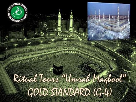 Ritual Tours Umrah Maqbool Gold Package G4