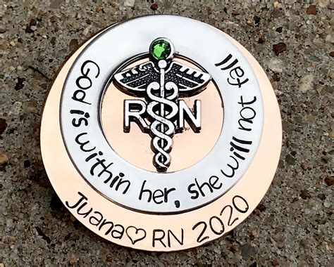 Rn Nursing Pin For Pinning Ceremony Rn Pins T For Nurse Etsy Nederland