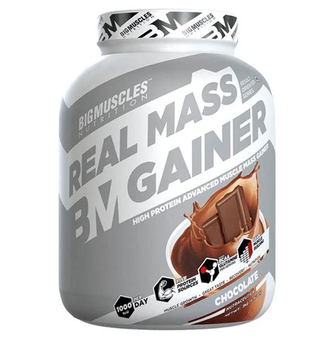 Buy Big Muscles Nutrition Real Mass Gainer Lbs Online At Best