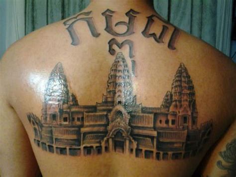 Cambodia Cambodian Khmer Tattoo Tattoos Angkor Wat Pictures Cambodian Tattoo Khmer Tattoo Neck