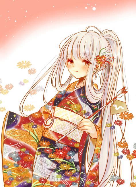 Anime Girls In Kimono