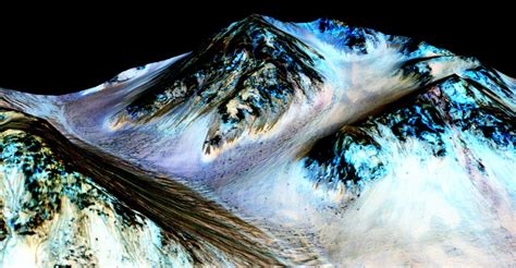 Nasa Discovers Salty Liquid Water Flows Intermittently On Mars Today
