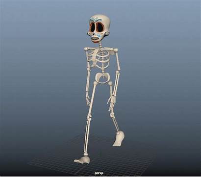 Skeleton Maya Bones Rig Animation Character Beginners