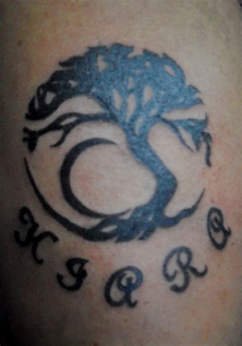 La intuición de las brujas, querétaro. Zurich tattoo & piercing: tatuaje Jose - Arbol de la vida con nombre de su hija