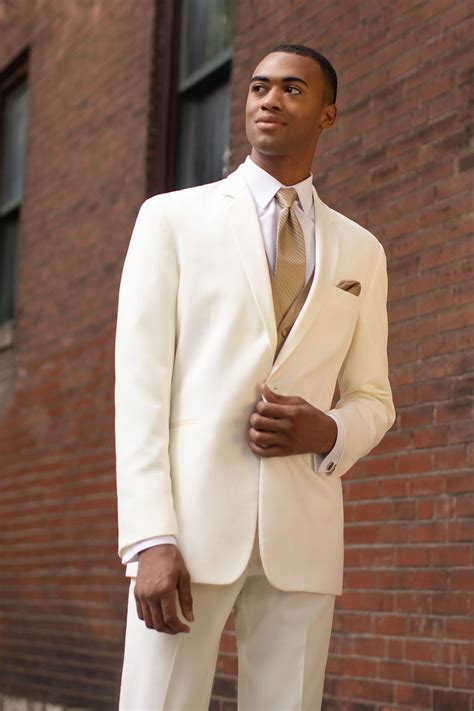 We take pride in offering the latest tuxedo and men's suit fashions to meet all your special occassions. Stephen Geoffrey Ivory Troy Modern Fit Tuxedo | Jim's ...