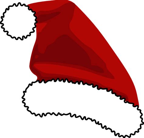 Free Cartoon Santa Hat Transparent Download Free Cartoon Santa Hat