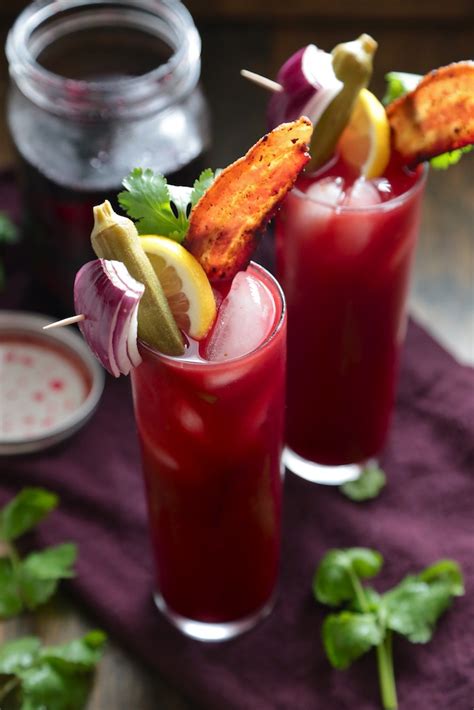 Beet Infused Bloody Mary Country Cleaver