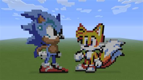 Sonic The Hedgehog Minecraft Tails Pixel Art Pixel Transparent The