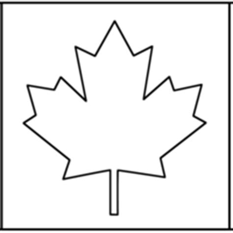 Desenho De Cora O De Bandeira Do Canad Para Colorir Tudodesenhos