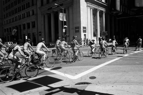 Ride Through Sf On The Citys Annual Naked Bike Ride