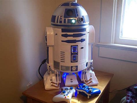 R2 D2 With Built In Projector Is The Coolest Xbox 360 Mod