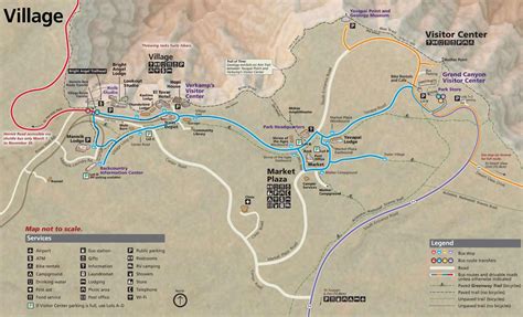 Grand Canyon National Park Entry Fee Ticket Prices Location Map Az