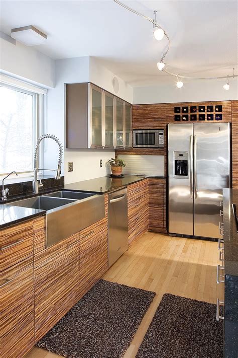 Our selection of bamboo kitchen cabinets are going fast. Plyboo bamboo plywood cabinets as part of kitchen remodel ...