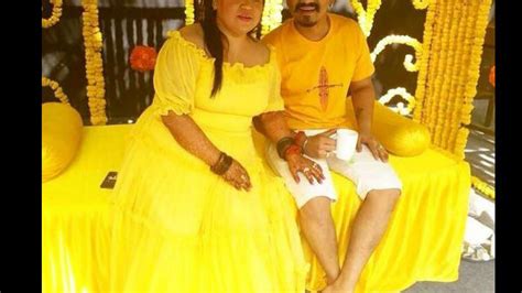 First Picture Of Bharti Singh Harsh Limbachiyaa From Their Haldi Ceremony In Goa Bharti Harsh