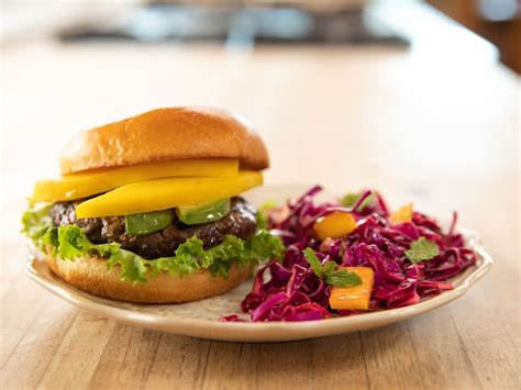 Check spelling or type a new query. Caribbean Burgers with Mango Slaw | Recipe | Mango slaw ...