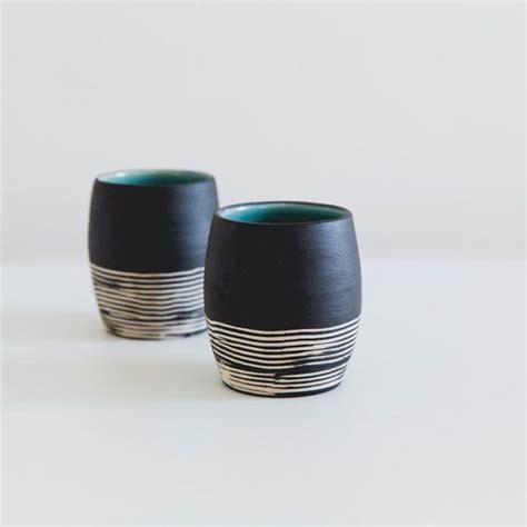 Image Of Skandi Striped Cup By Skandihus Ceramic Pottery Stoneware