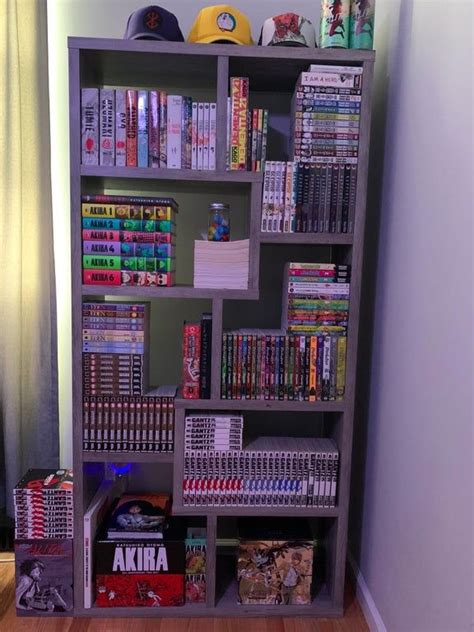 Heres A Full Shot Of My Shelf Might Make A YouTube Video On It MangaCollectors Geek