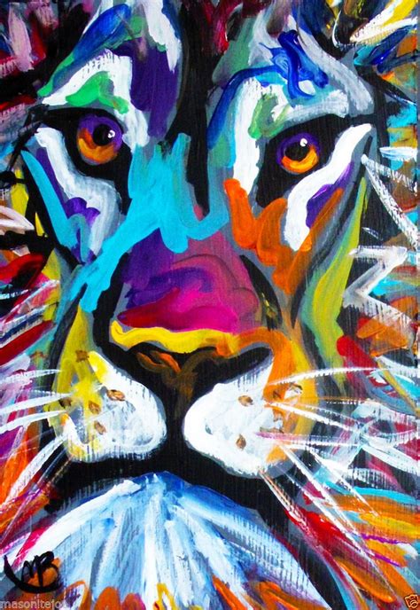 Pop Art Lion Paintings Home Idea