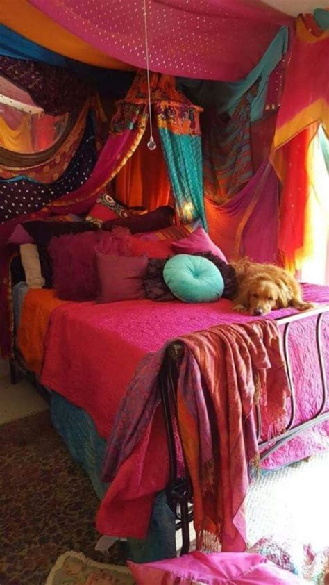 22 Stunning Gypsy Boho Diy Bedroom Decorating Vrogue ~ Home Decor And
