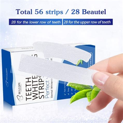 These teeth whiteners will give you a brighter smile without sensitivity. Teeth Whitening Strips(56Pcs),BESTOPE Tooth Whitener Kit ...
