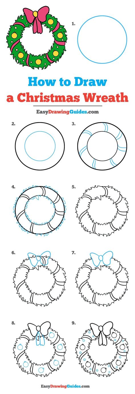 Https://tommynaija.com/draw/how To Draw A Wreath Easy