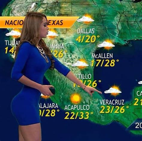 Very Often Weather Reporters Are Hot But This One Might Be The Hottest