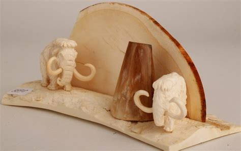 Carved Siberian Woolly Mammoth Ivory Mammuthus Catawiki