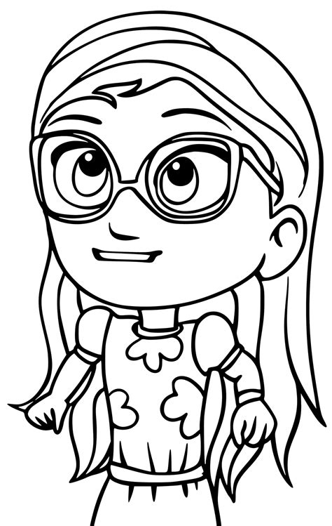 Explore 623989 free printable coloring pages for you can use our amazing online tool to color and edit the following pj masks coloring pages free. Owlette Pj Masks Coloring Pages Black And White Coloring Pages