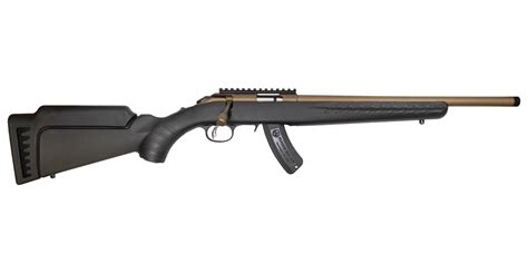Ruger American Rimfire Mini Ranch 17 Hmr Bolt Action Rifle With Burnt