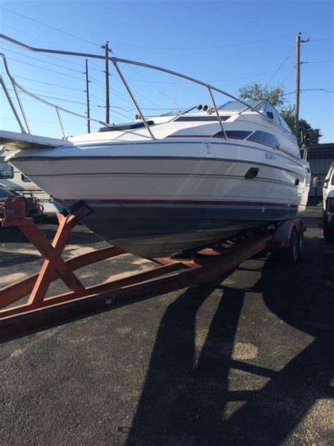 San jose, california, united states. 1989 BAYLINER CIERRA CABIN CRUISER 25 FOOT WITH TRAILER ...