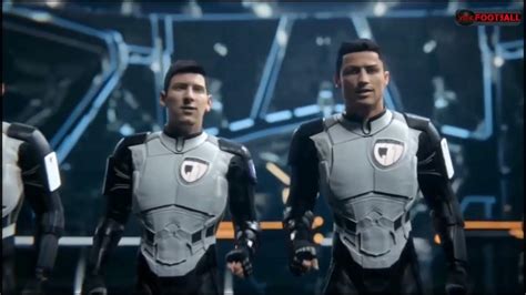 Messi Ronaldo Vs Aliens Football Movie Galaxy 11 Football Team Youtube
