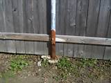 Photos of Wood Fence Steel Posts
