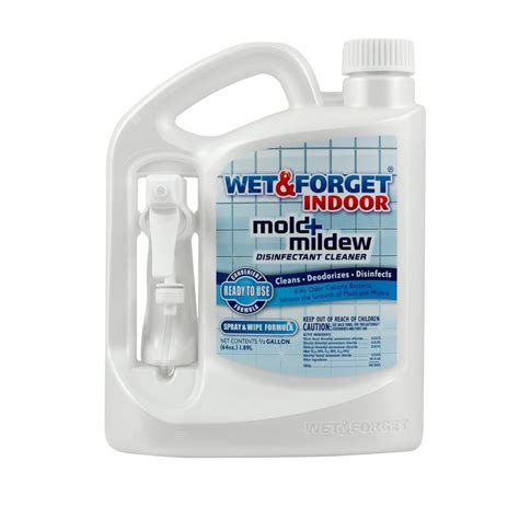 Wet And Forget 64 Oz Indoor Mold And Mildew Disinfectant Cleaner 802064