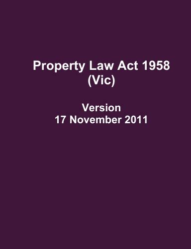 Distribution act 1958 (as amended in 1997) when a person pass away without a will, after all the debts are paid the administrator must distribute the remainder of his estate according to the section 6 of the distribution act 1958 (as amended in 1997) to lawful beneficiaries. Property Law Act 1958 (Vic)