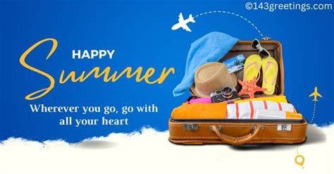 Summer Vacation Wishes Messages And Quotes 143 Greetings