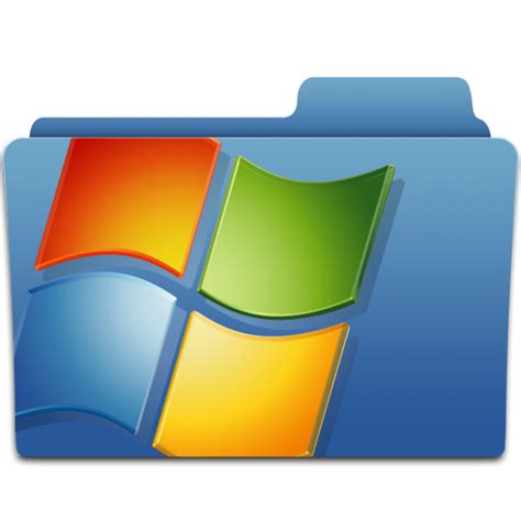 Microsoft Windows Backup Folder Icon