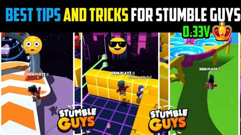 The Best Tips And Tricks For Stumble Guys 😎 Updated Version 033 New
