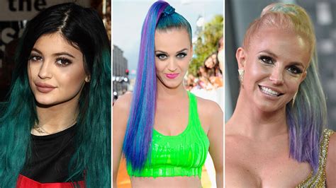25 Celebs Who Have Rocked Hair Every Color Of The Rainbow Iheart