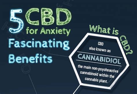 5 Fascinating Benefits Of Cbd For Anxiety Infographic